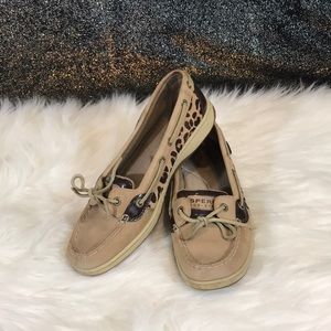 Cheetah Print Sperry Shoes